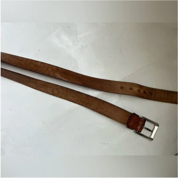 Phantasmagoria Leather made in USA Brown men’s belt size 36 - Picture 9 of 9